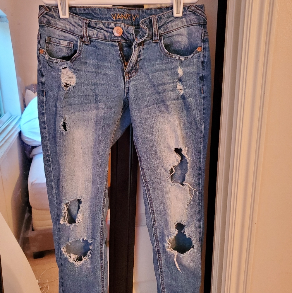 Vanity crop jeans